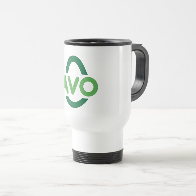 De Voyage AVO Mug (Devant droit)