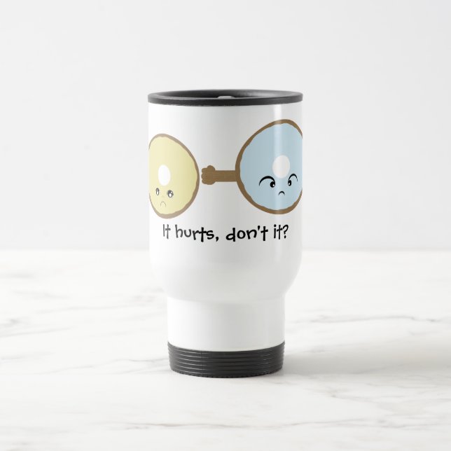De Voyage Blessure Donut version 2 Mug (Centre)