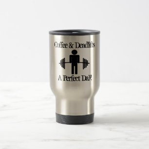De Voyage Bodybuilder Coffe et Deadlifter Mug