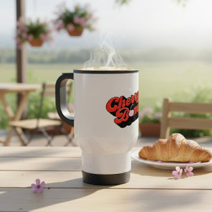 De Voyage Bombe cerise Mug magique