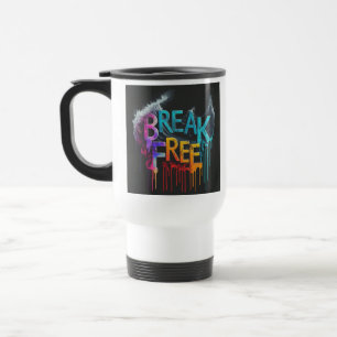 De Voyage "Break Free" Travel Coffee Mug