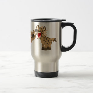 De Voyage Cartoon Hyenas Commuter Mug