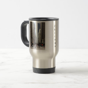 De Voyage Chicago Madison Street Travel Mug