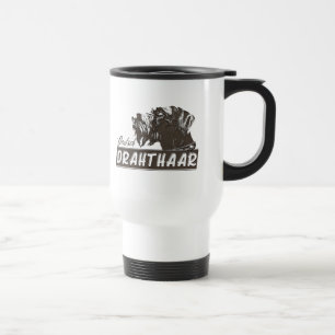 De Voyage Deutsch Drahthaar Travel Mug