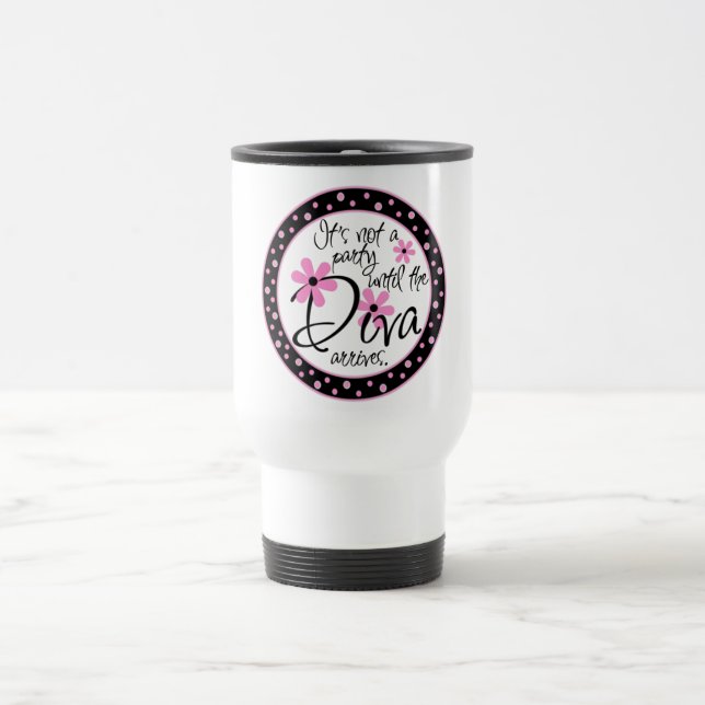 De Voyage Diva Party Mug (Centre)