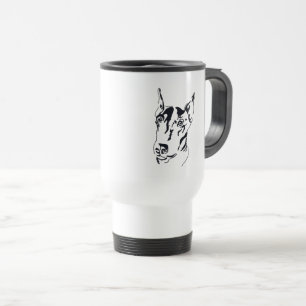 De Voyage Doberman Pinscher Travel Mug
