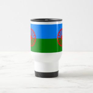 De Voyage Drapeau tzigane Romany officiel Travel Mug