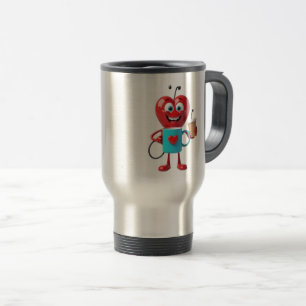 De Voyage Funny Heart Coffee Mug