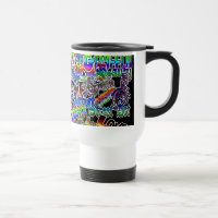 Graffiti "Ar" Termes artistiques Café Mug