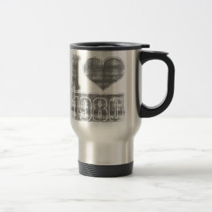 De Voyage I love 1980 Vintage - Mug