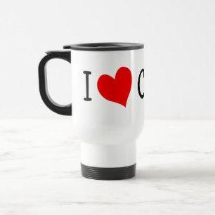 De Voyage I Love Canada Travel Mug