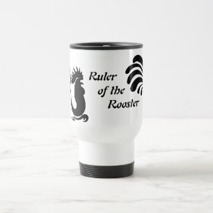 De Voyage "Le chef du coq" Rooster Alumnum Travel Mug