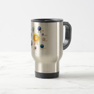 De Voyage Les planètes et le système solaire Café Mug