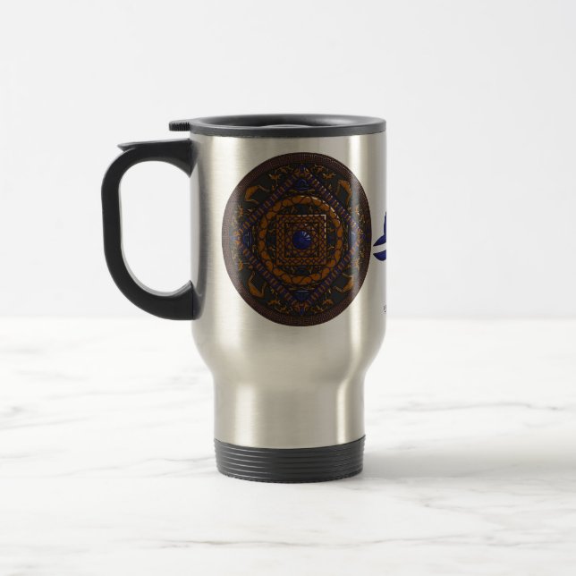 De Voyage Libra Mandala Mug (Gauche)