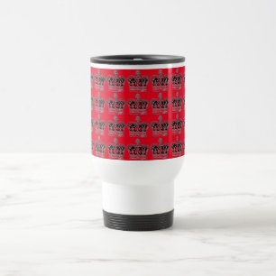De Voyage London Theme Royal Crown Travel Mug