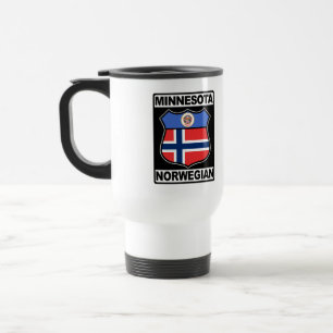 De Voyage Minnesotan Norvégien Américain Commuter Mug