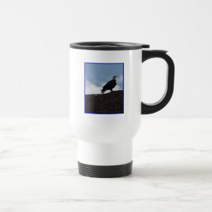 De Voyage Mug Eagle sur un terrain élevé pour les voyages et
