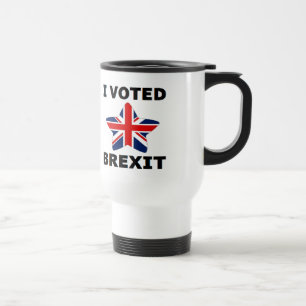 De Voyage Mug I a voté le Brexit