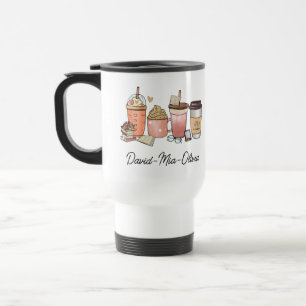De Voyage Mug personnalisé « Journée du livre et du café » –