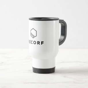 De Voyage Mug voyage/navette - 15 oz, blanc