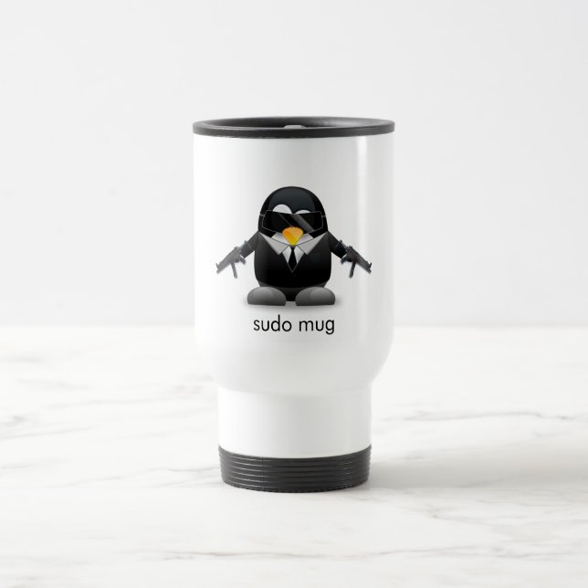 De Voyage Mug Voyageur Linux (Centre)