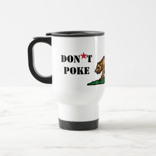 De Voyage Ne pas prendre l'ours California Travel Mug