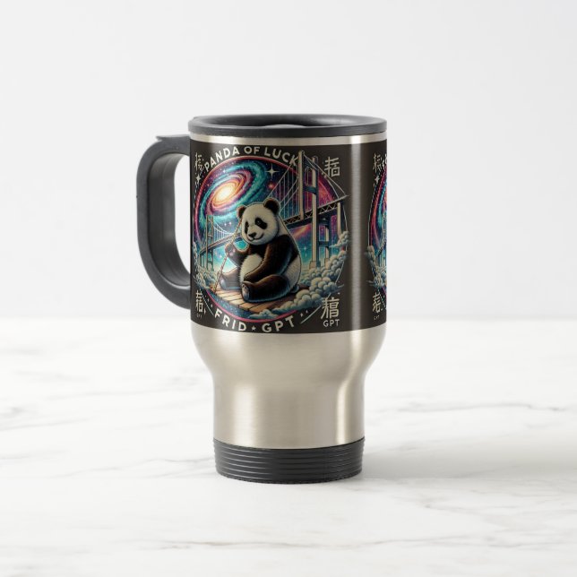 De Voyage Panda of Luck Travel Mug 19 (Devant gauche)