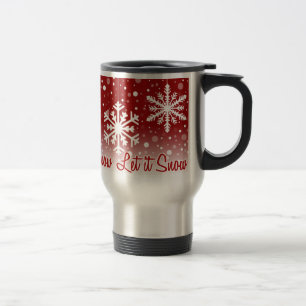 De Voyage Red - mug Let It Snow