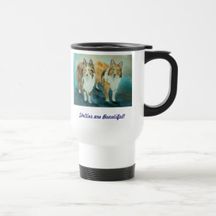 De Voyage Sheltie Travel Mug