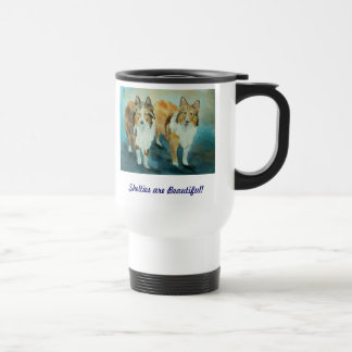 De Voyage Sheltie Travel Mug