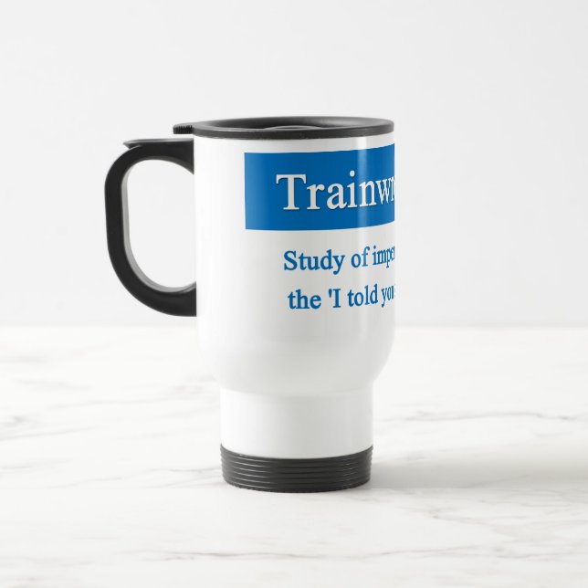 De Voyage Train Wreck Mug (Gauche)