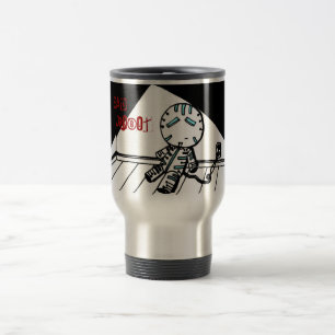 De Voyage Triste Robot Travel Mug