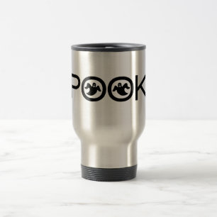 De Voyage Typographie éffrayante Halloween Mug