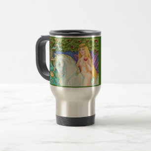 De Voyage Unicorn Garden Of Eden EVE TRAVEL / COMMUTER MUG