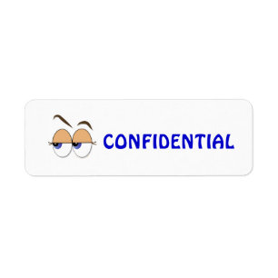 De yeux regard méfiant en longueur confidentiel