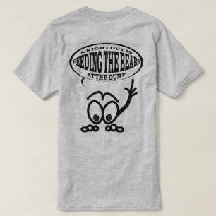 De Yooper de nuit le T-shirt gris de base des