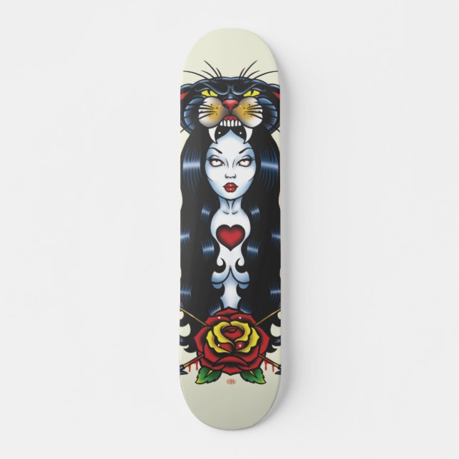 'de ziener' skateboard (Front)