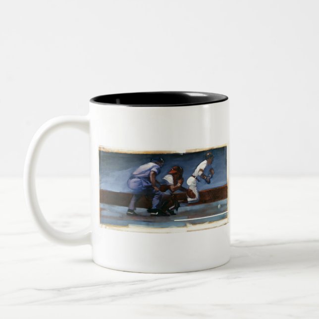 DEA23 Baseball 2.tif Two-Tone Coffee Mug (Left)