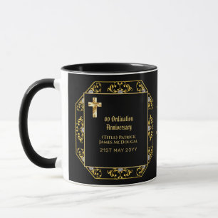 DEACON Ordination Anniversary ANY yrs - Custom Mug