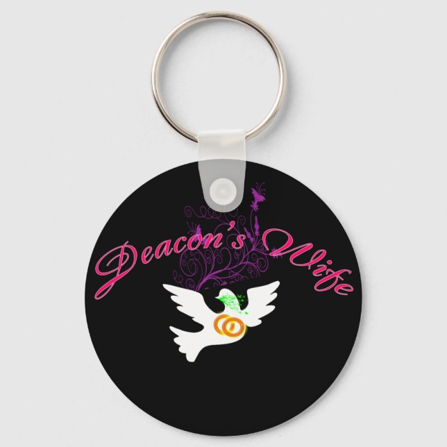 DEACON'S WIFE DK KEYCHAIN (Front)