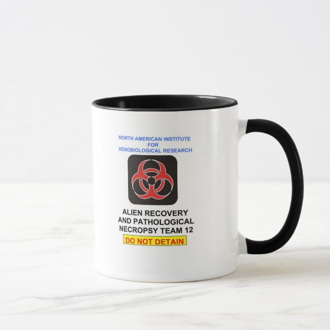 DEAD ALIEN RECOVERY TEAM MUG (Right)