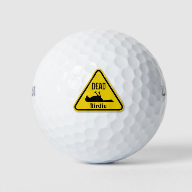 Dead Birdie Golf Balls (Front)