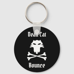 Dead Cat Bounce Keychain