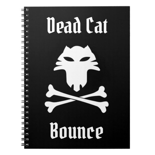 Dead Cat Bounce Notebook (Front)