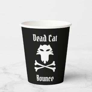 Dead Cat Bounce Paper Cups