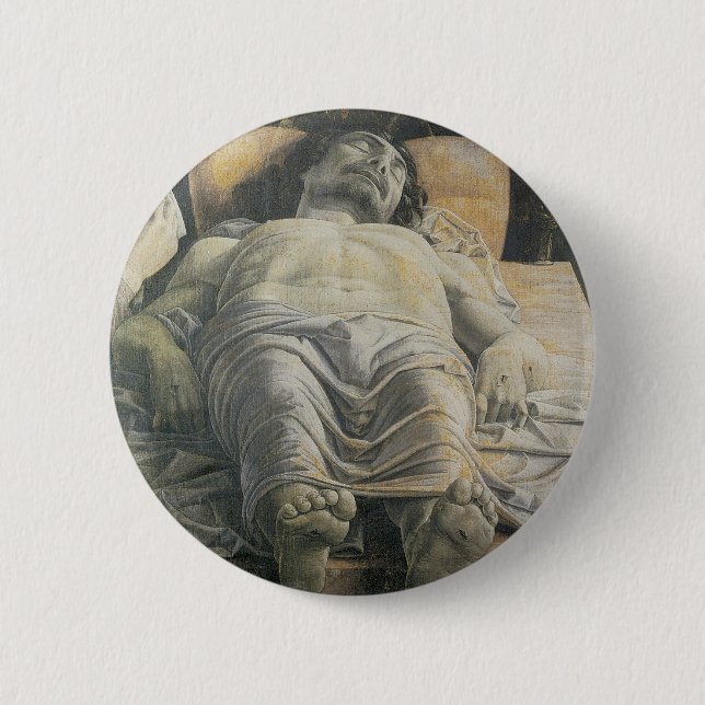 Dead Christ 2 Inch Round Button (Front)