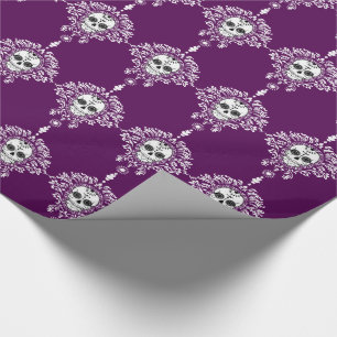 Dead Damask - Chic Sugar Skulls Wrapping Paper