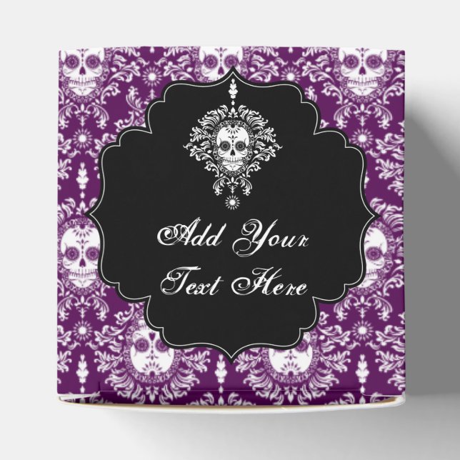 Dead Damask - Custom Party Favour Gift Box (Top)