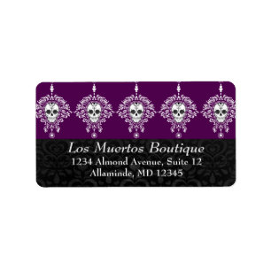 Dead Damask - Custom Sugar Skull Address Labels