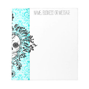 Dead Damask - Custom Sugar Skull Notepad